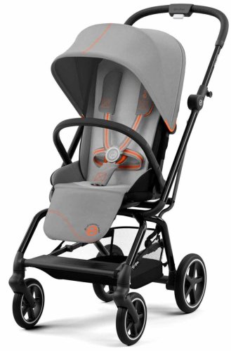 Cybex Прогулочная коляска с бампером Eezy S Twist+ 2 / цвет Lava Grey (серый)